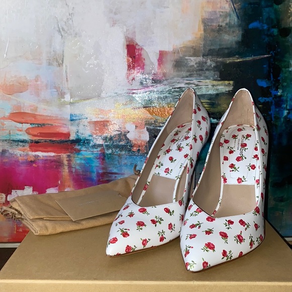 MICHAEL KORS COLLECTION Muse Printed Leather Pump - Picture 2 of 8